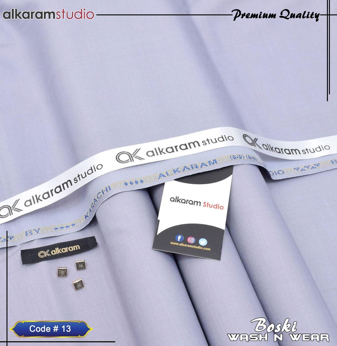 Premium Boski Plain Purple Suit for Men