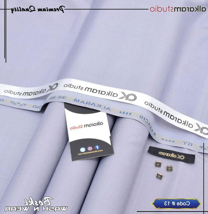Premium Boski Plain Purple Suit for Men