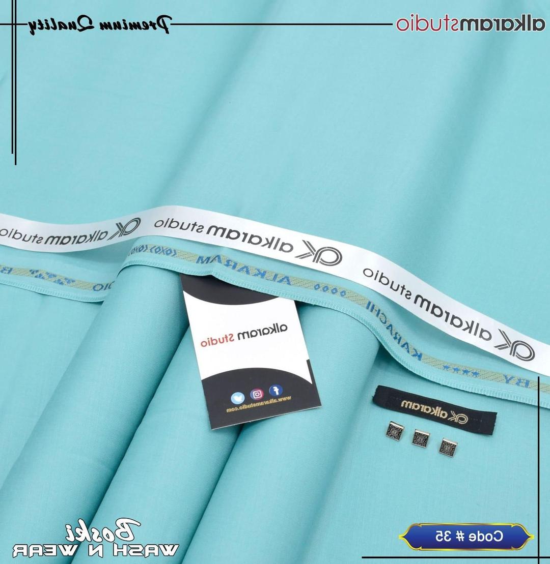 Turquoise Boski Suit for Men All Season