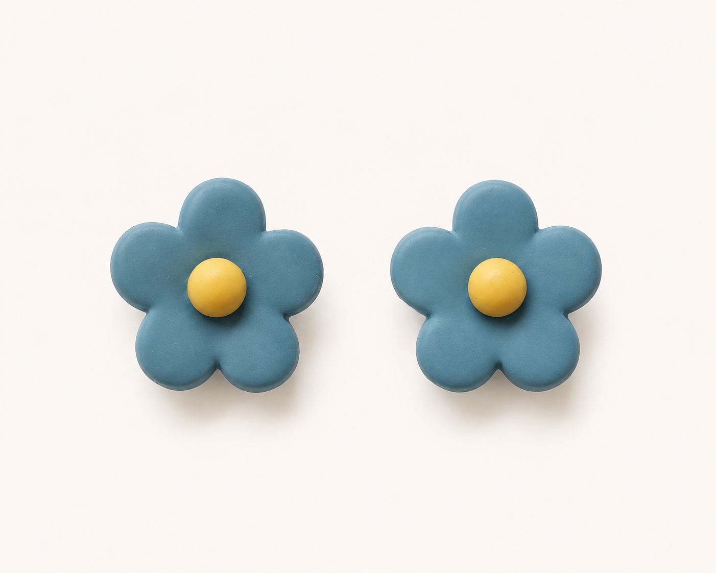 Flower Design Resin Plating Resin Studs
