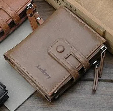 Men's Leather Wallet Multicolor Card Holder