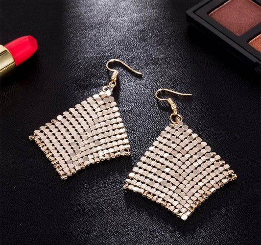 Trendy Elegant Mesh Earrings