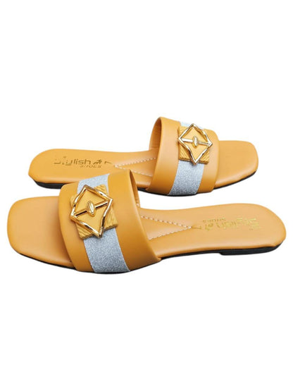 Trendy Women's PVC Casual Flats