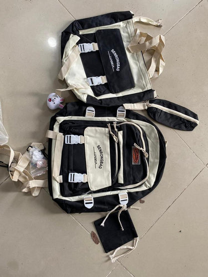 5 Pcs Nylon Backpack