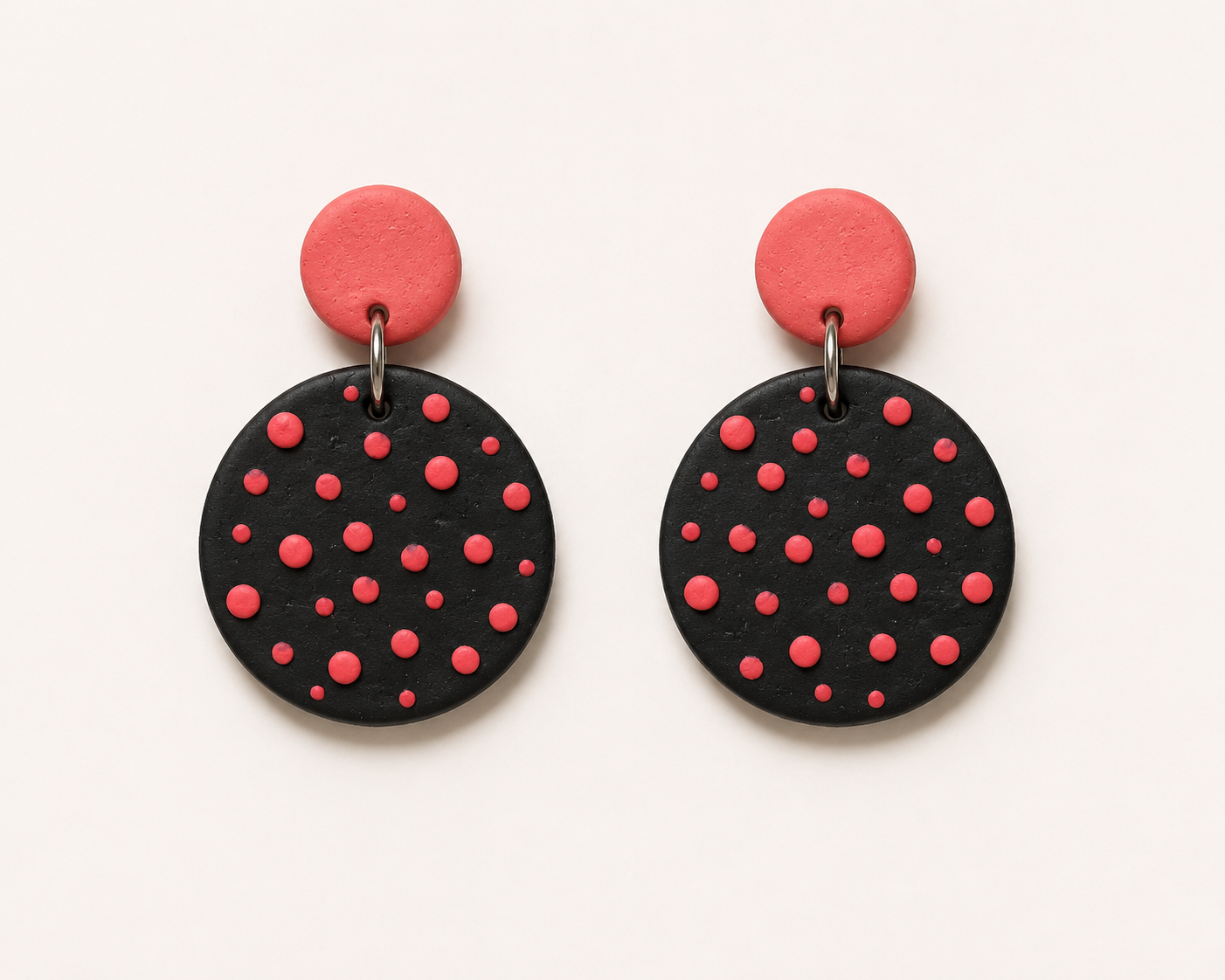Resin Plating Resin Dangling Earrings