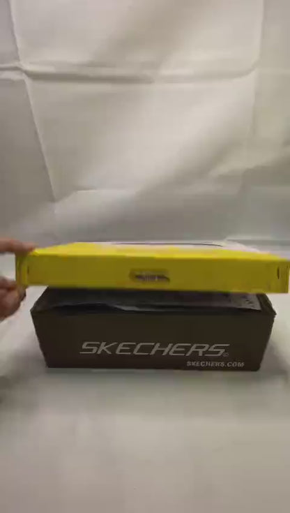 Men's EVA Fancy Skechers -Black & Mustard