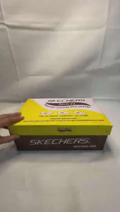 Men's EVA Fancy Skechers -Black & Mustard