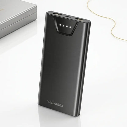 VEN-DENS 10000mAh Portable Power Bank (VD-PB041) with Charging Cable