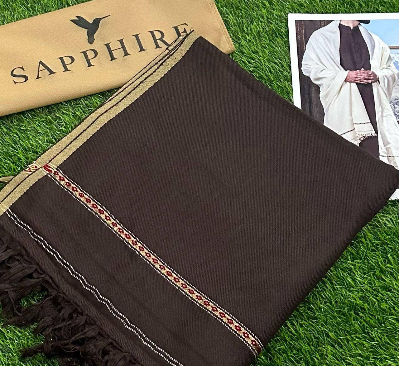 Men's Plain Woolen Shawl