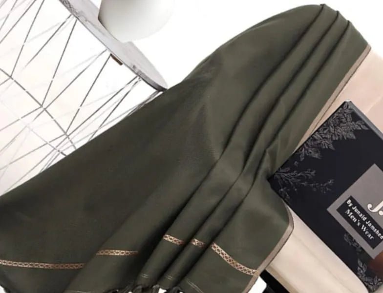 1 Pc Men's Wool Plain Shawl