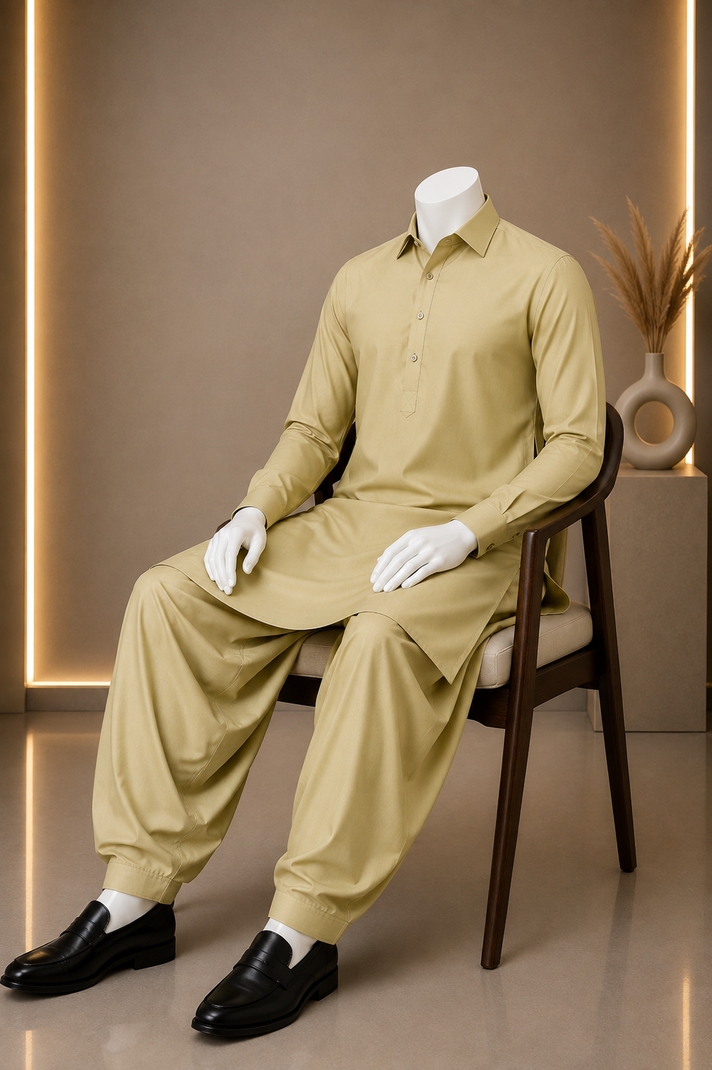 Boski Plain Suit for Men Summer Wear Premium Quality Green