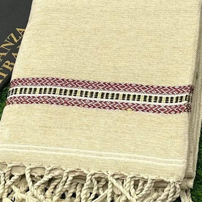 1 Pc Men's Velvet Plain Shawl